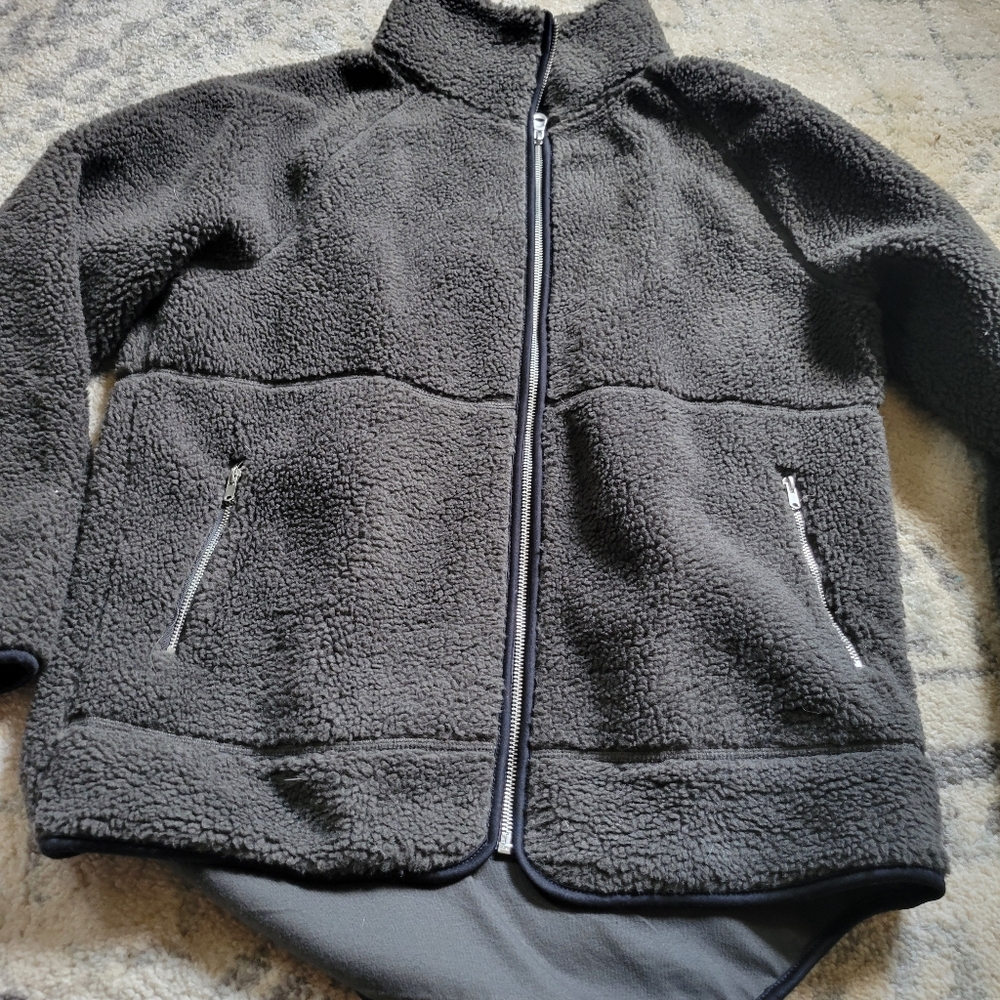 Green Fleece Jacket